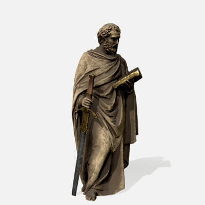 Old Man Statue