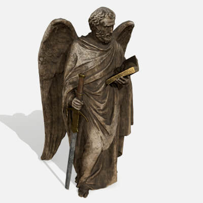 Old Man Statue
