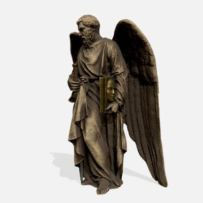 Old Man Statue