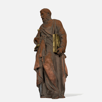 Old Man Statue