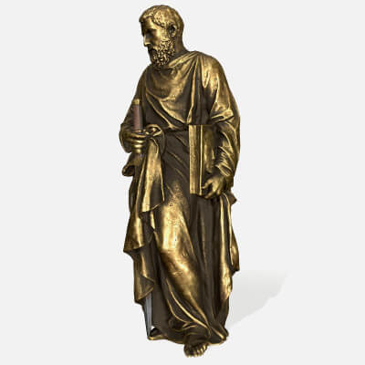 Old Man Statue