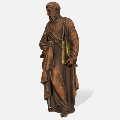 Old Man Statue