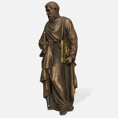 Old Man Statue