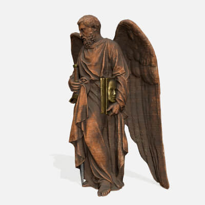 Old Man Statue