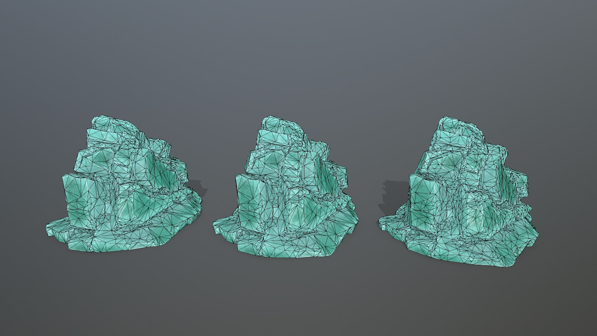 Rocks - 3D Model by Gizem Dilara Tek