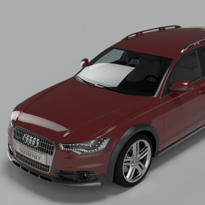 Car Audi A8 3D Model