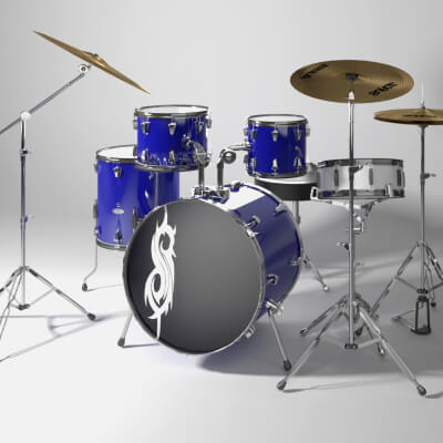 Drum Set 3D Model