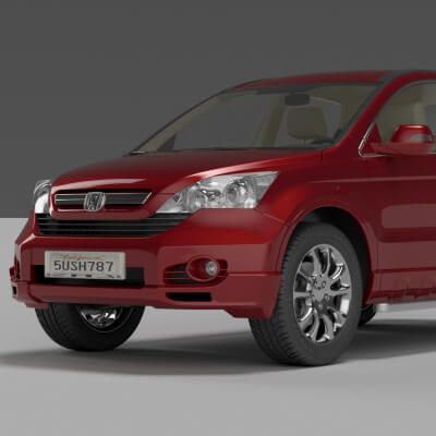 Honda CR4 3D Model
