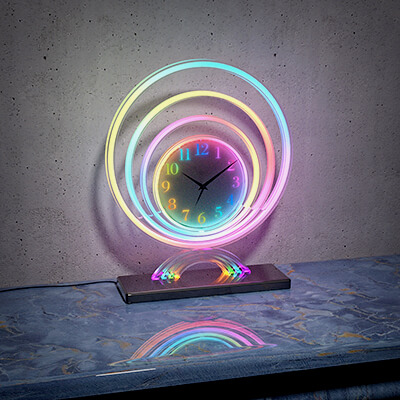 Modern Glass Clock