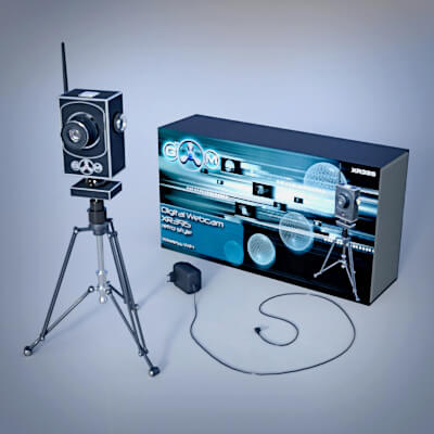 Retro Wireless WiFi Webcam