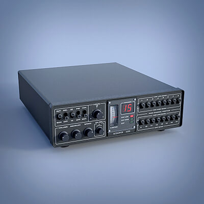 Scooper 3330 Crystal Radio Scanner by GMArtworks