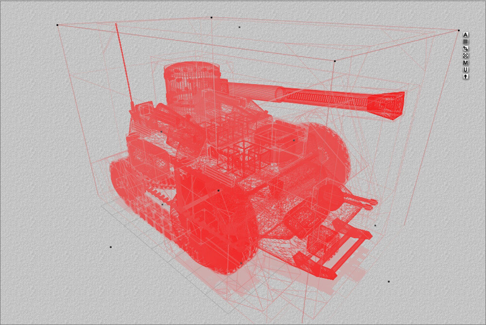 Steampunk Tank (Bryce 7 Model) - 3D Model by GMArtworks