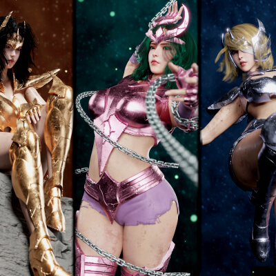 Saint Seiya Bronze Cloth Bundle for G8F by godless