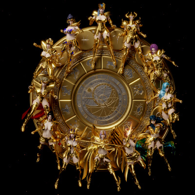 Saint Seiya Gold Cloth Bundle for G8F by godless