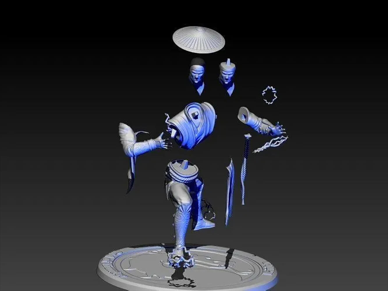 Mortal Kombat Raiden - 3D Model by goldenriveth02