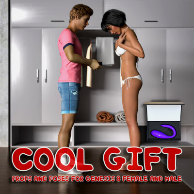 Cool Gift Props and Poses for Genesis 8 Female and Male by gonzalesart