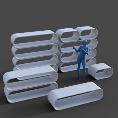 Graciart Furnitures - Pack - I