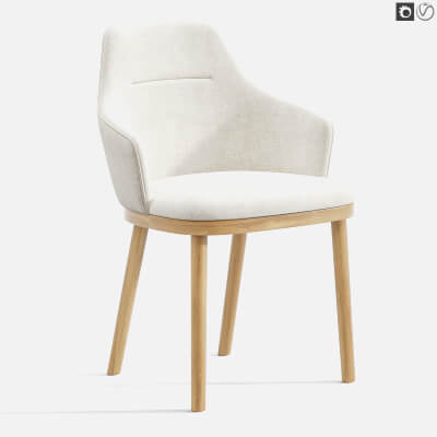 Sortor Chair Sartor Armchair - 3D Model by Graf01