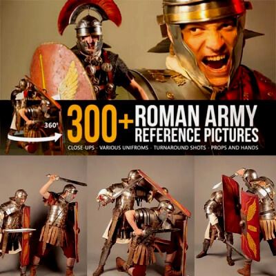 300+ Roman Army Reference Pictures by Grafit Studio