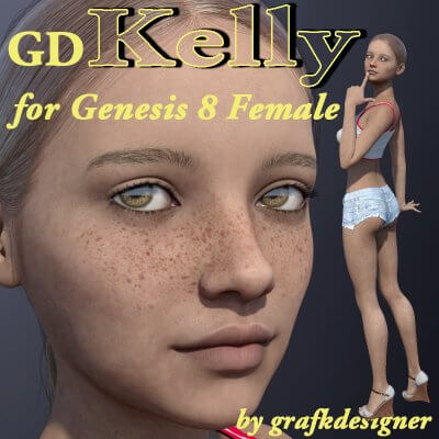 GD Kelly for Genesis 8 Female