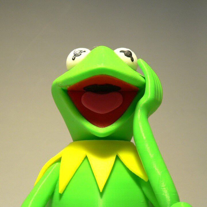 Kermit The Frog 3D Model by
