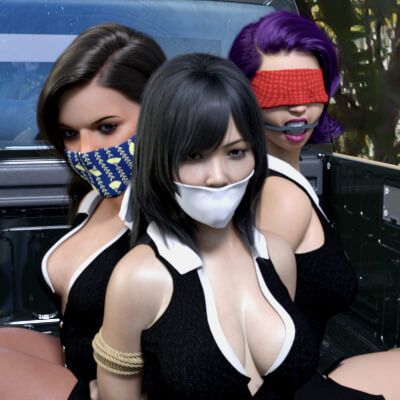 Gag Bundle for Genesis 8 Female by GrapeJuice3D