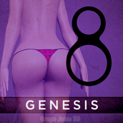 Genesis 8 Female With Glute Bones