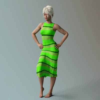 Orol Dress for Genesis 9 Female