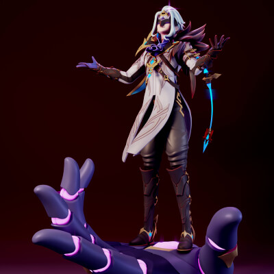 Dottore - Genshin Impact 3D Model by Gray World Corporation