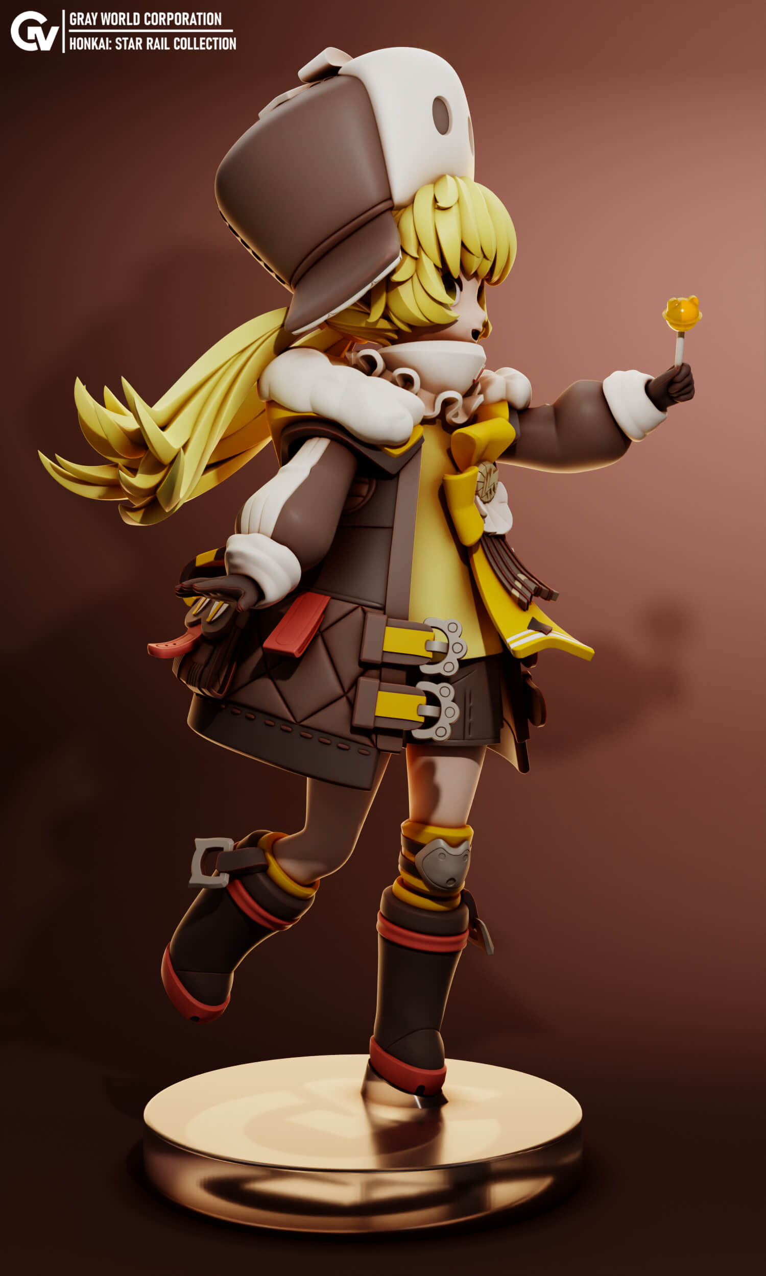 Hook Honkai Star Rail 3D Model by Gray World Corporation