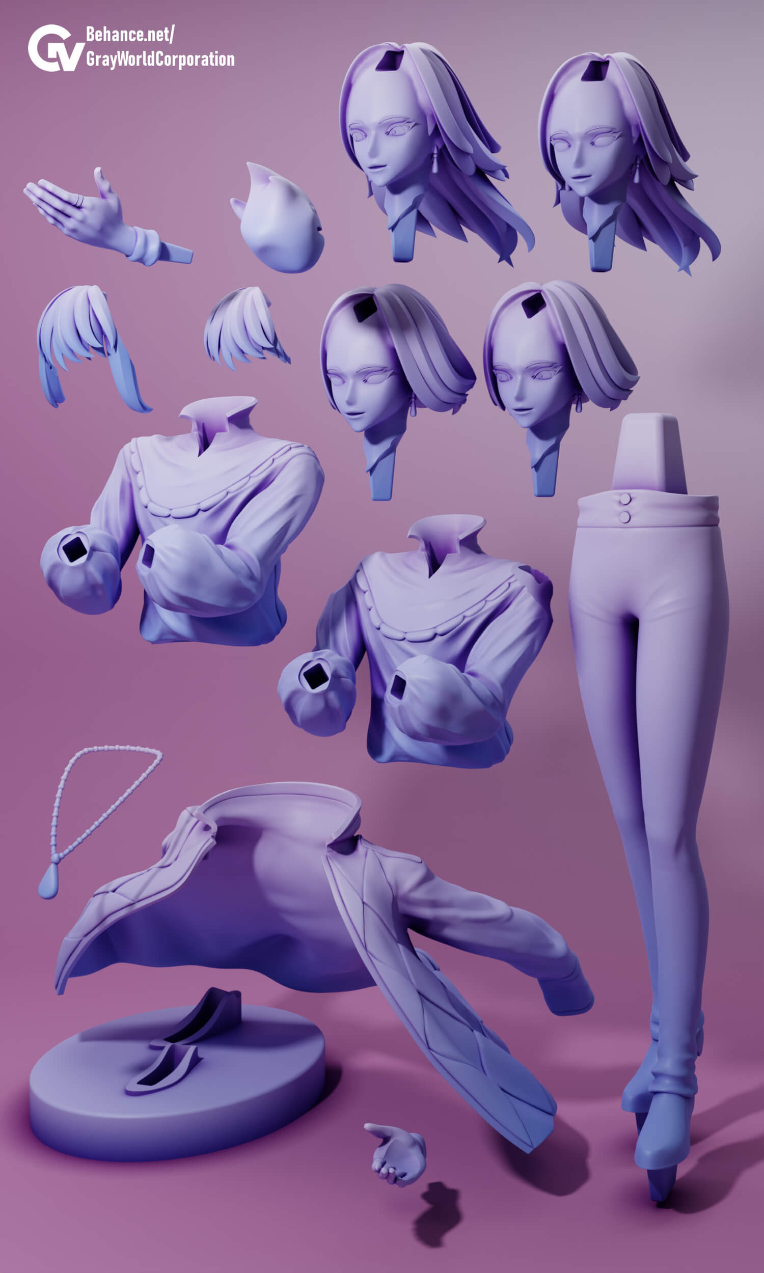 Howl Jenkins Pendragon - Howl's Moving Castle 3D Model by Gray World ...