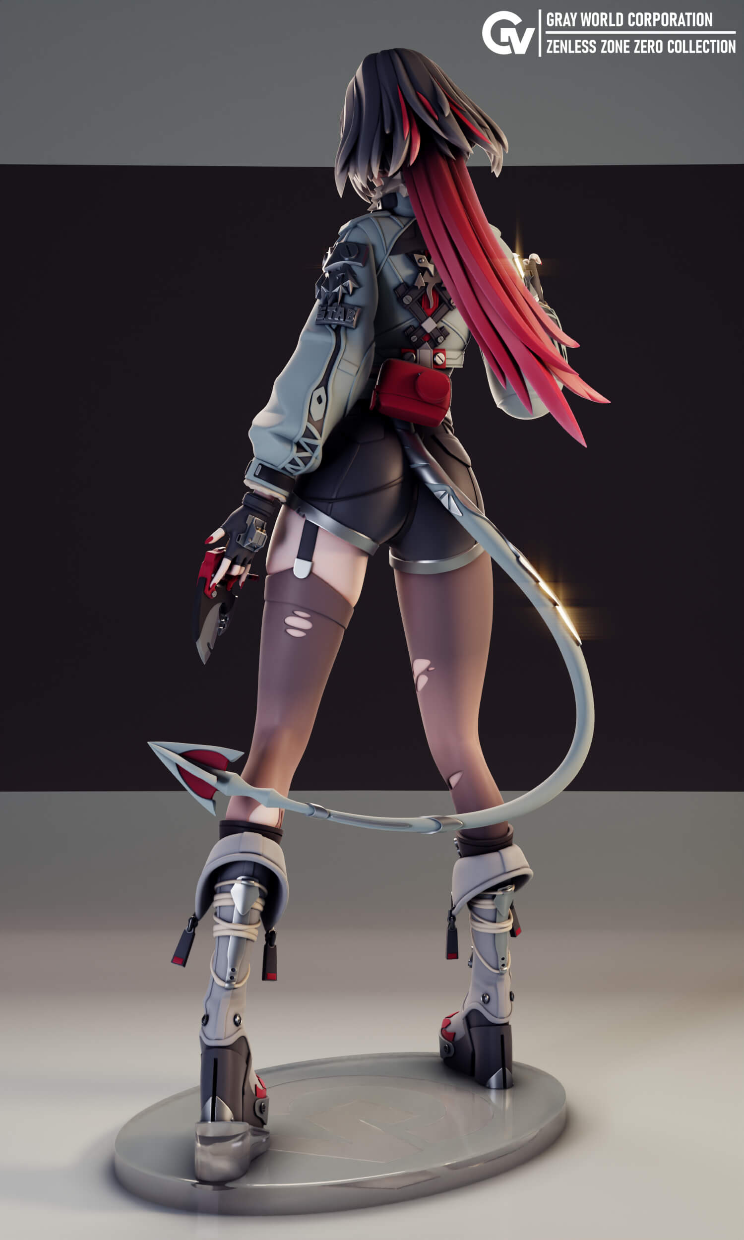 Jane Doe - Zenless Zone Zero 3D Model by Gray World Corporation