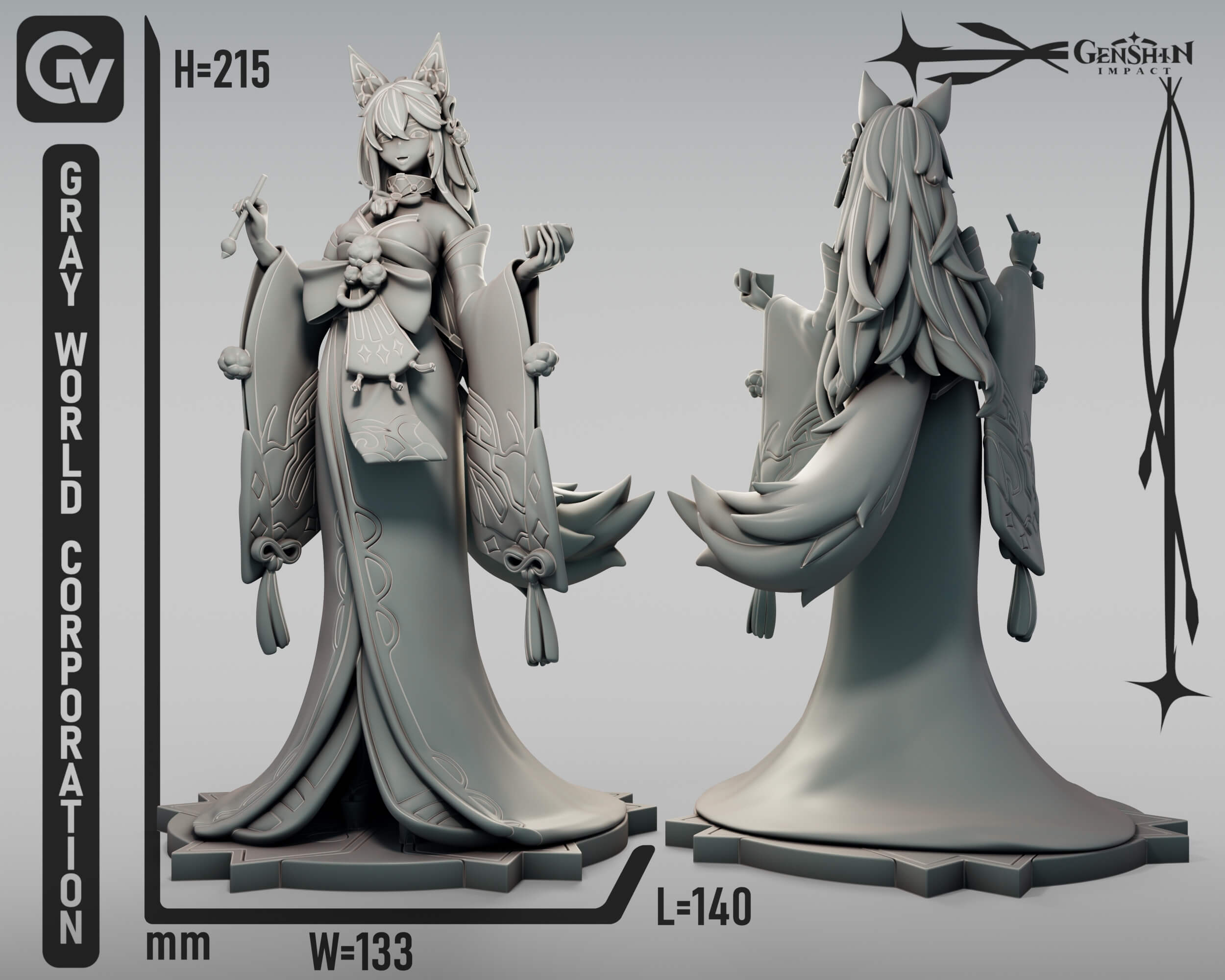 Хина модели. Госпожа Хина Геншин Импакт.