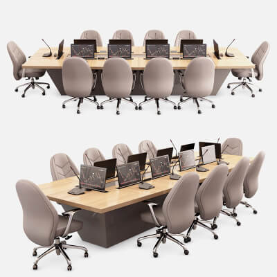 GreenCG | 3D Models | Conference Tables