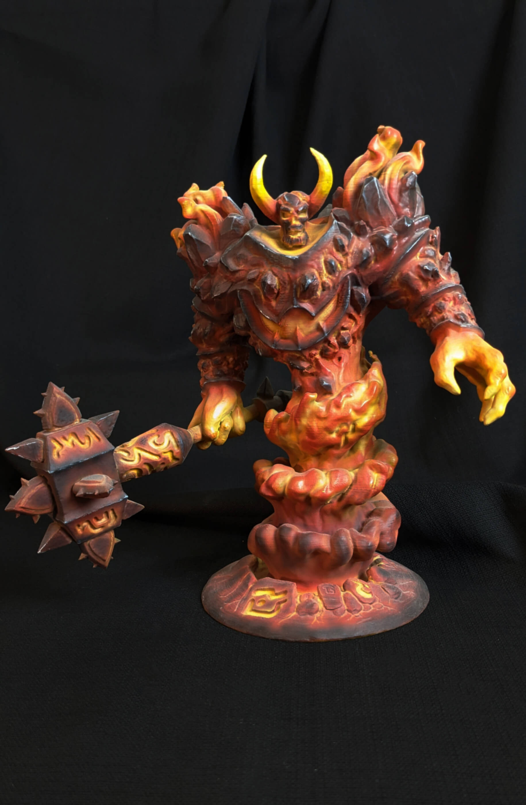 Ragnaros from World of Warcraft - 3D Model by GreyCheshire