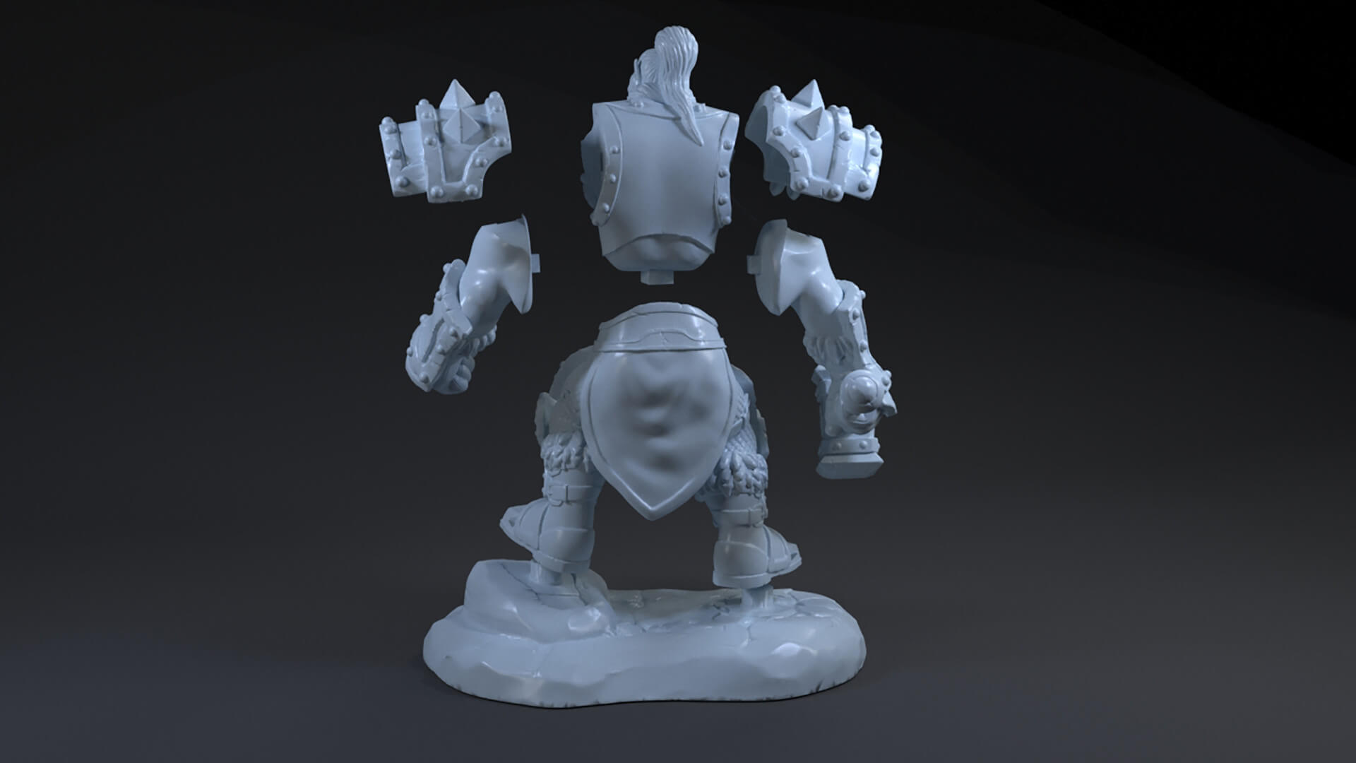 Thrall World of Warcraft - 3D Model by GreyCheshire