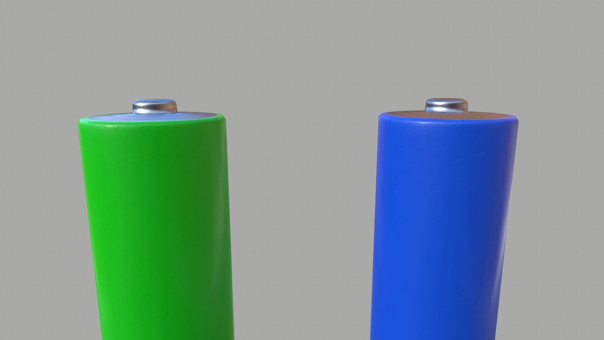 AA Battery 3D Model by Grishmanovskij Anton