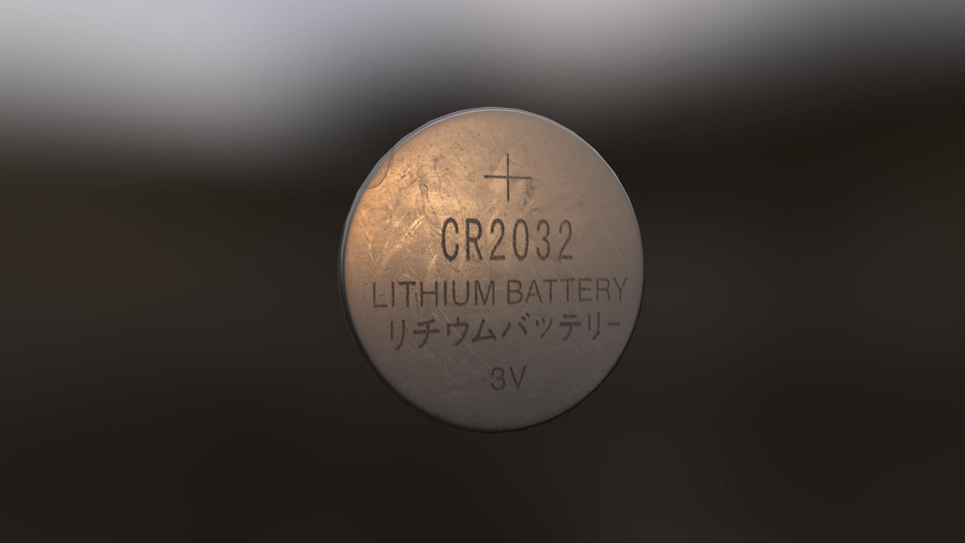 Battery CR2032 3D Model by Grishmanovskij Anton