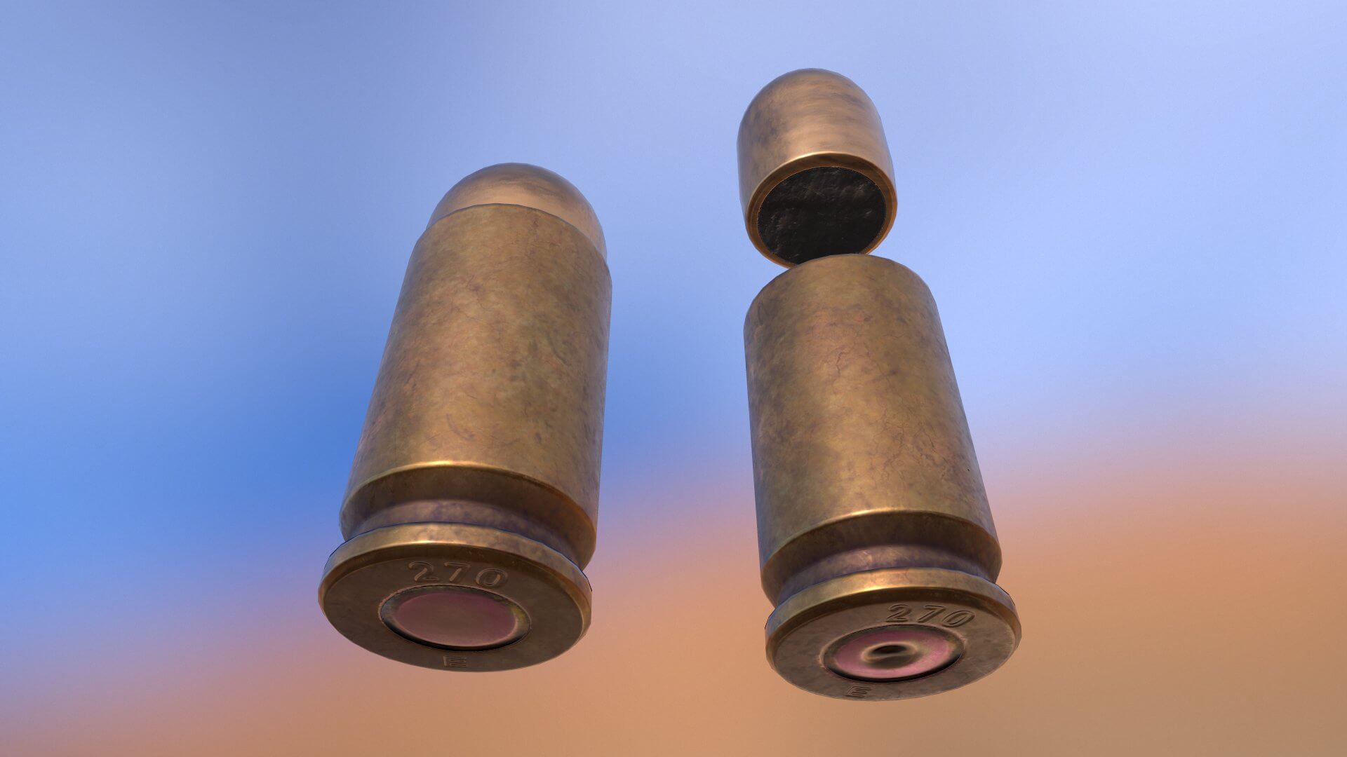 Triangle 9x18 Cartridge 9x18 Mm PM-9 P Gzh 3D Model by Grishmanovskij Anton
