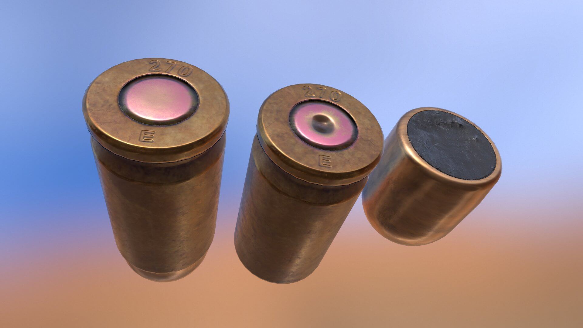 Triangle 9x18 Cartridge 9x18 Mm PM-9 P Gzh 3D Model by Grishmanovskij Anton