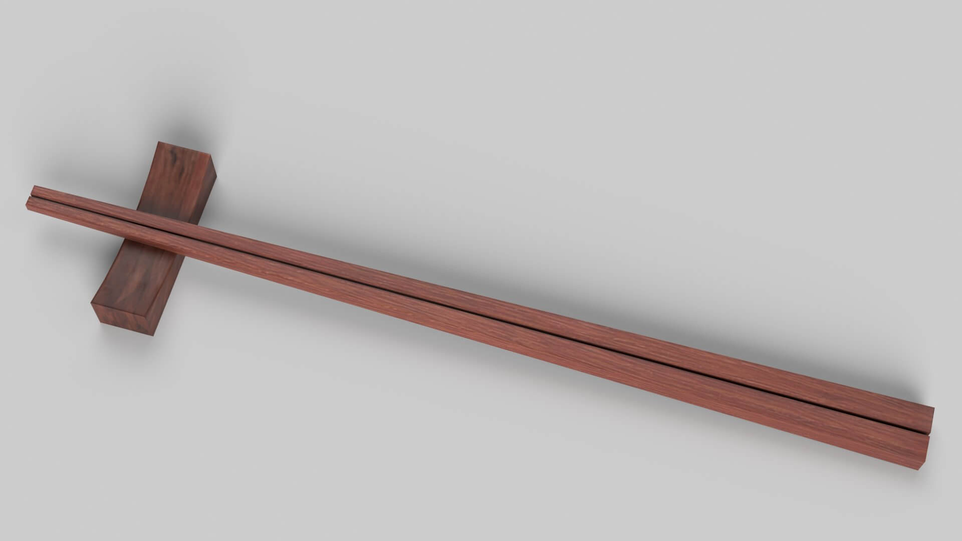 Chopsticks 3D Model by Grishmanovskij Anton