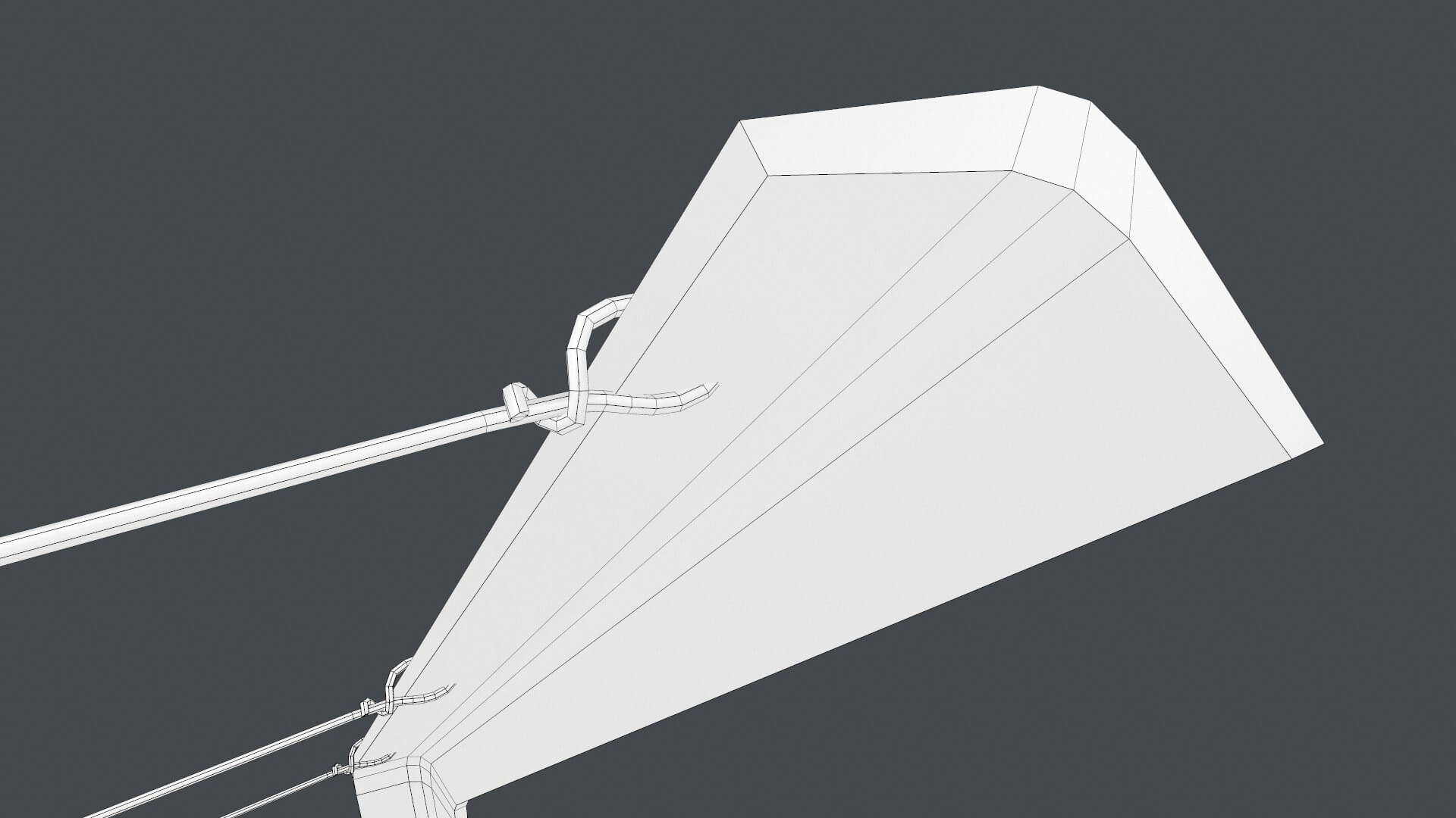 Concrete Fence 3D Model by Grishmanovskij Anton