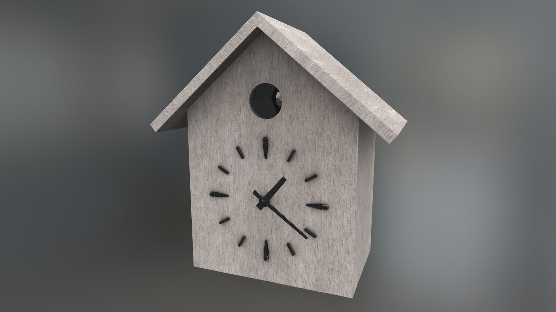 Cuckoo Clock 3D Model by Grishmanovskij Anton