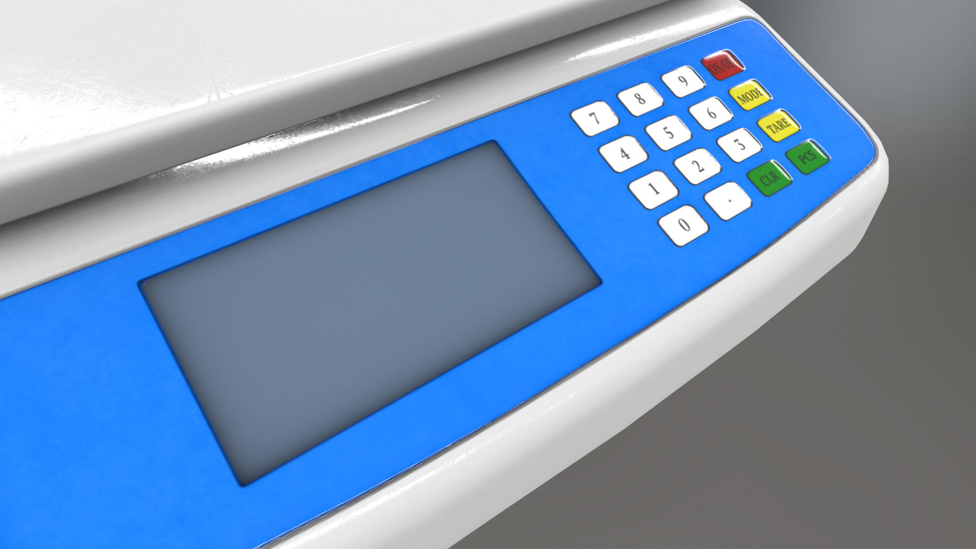 Digital Food Scale 3D Model by Grishmanovskij Anton