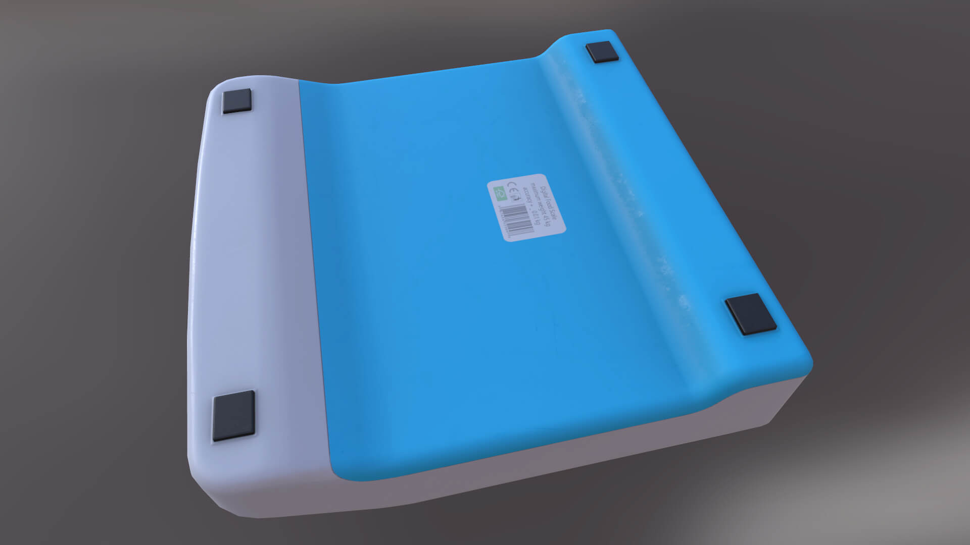 Digital Food Scale 3D Model by Grishmanovskij Anton