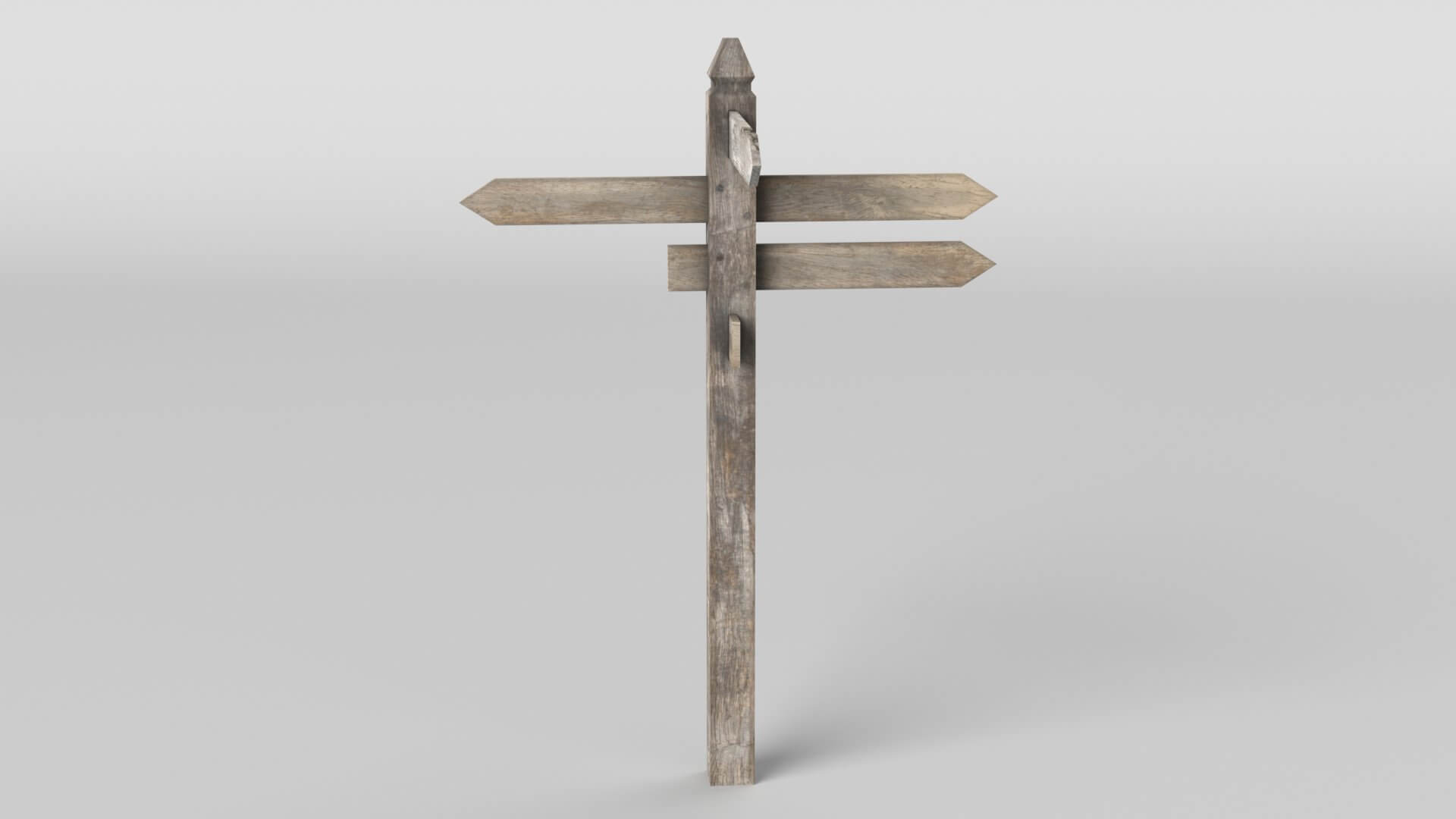 Directional Sign Post 3D Model by Grishmanovskij Anton