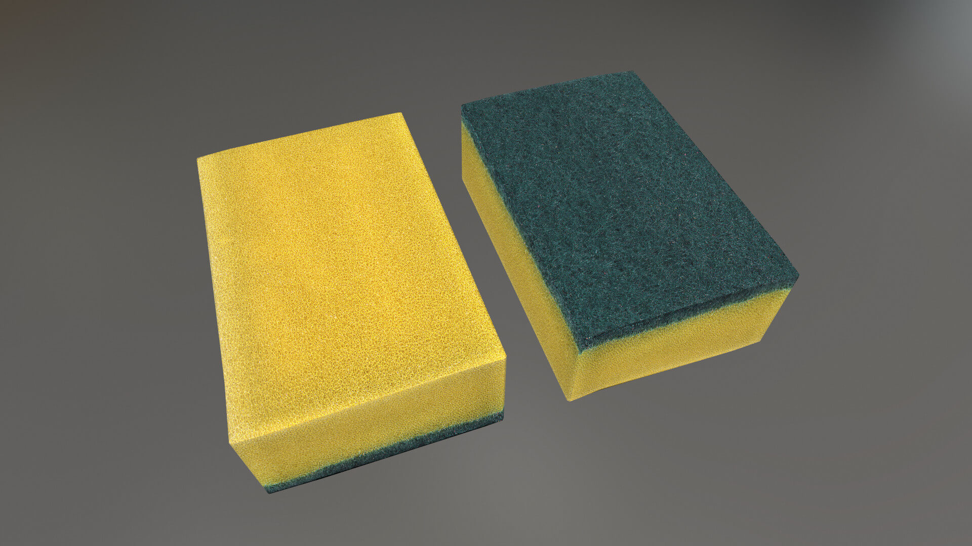Dish Sponge 3D Model by Grishmanovskij Anton