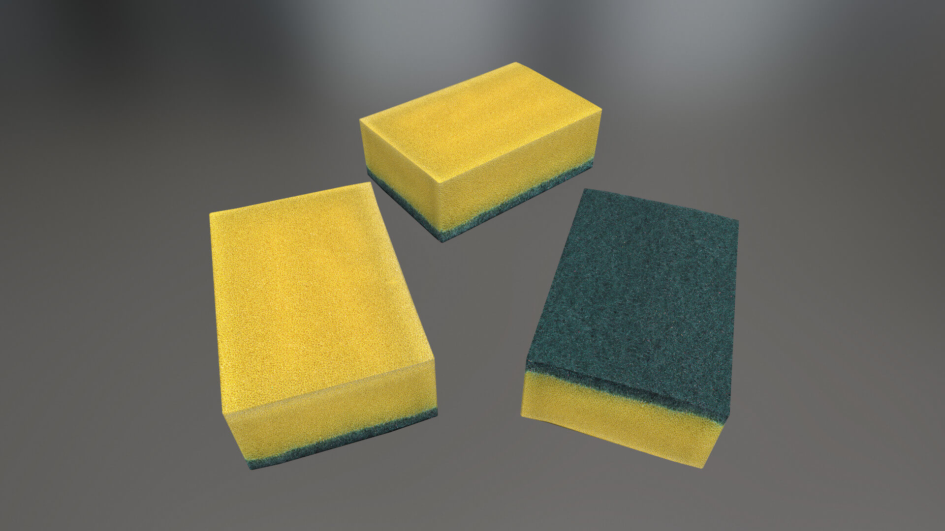 Dish Sponge 3D Model by Grishmanovskij Anton