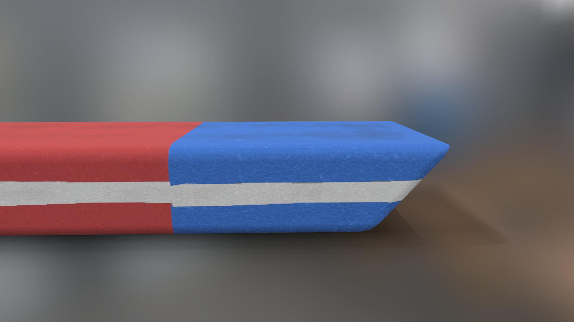 Eraser 3D Model by Grishmanovskij Anton