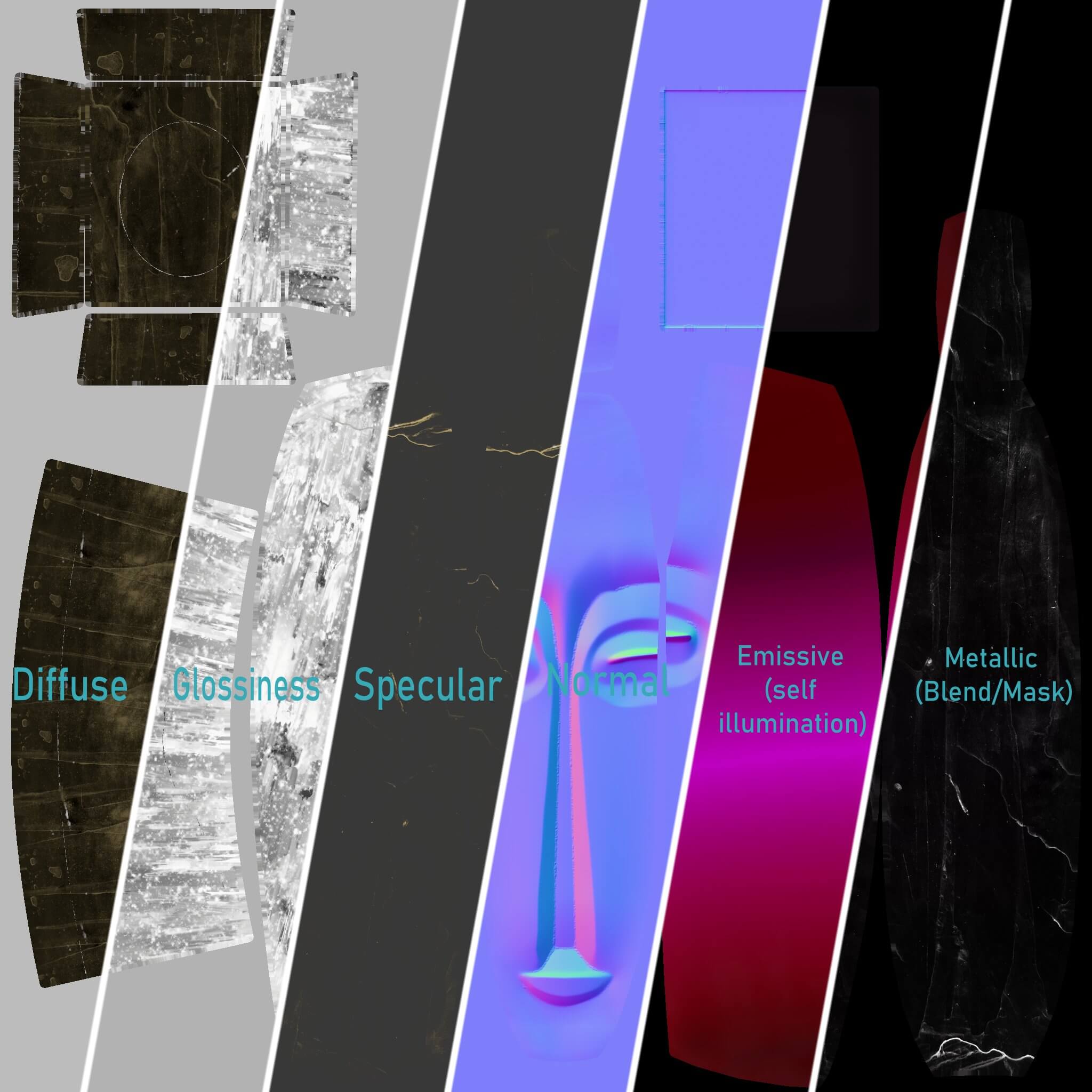 Figurine Head V2 3D Model by Grishmanovskij Anton